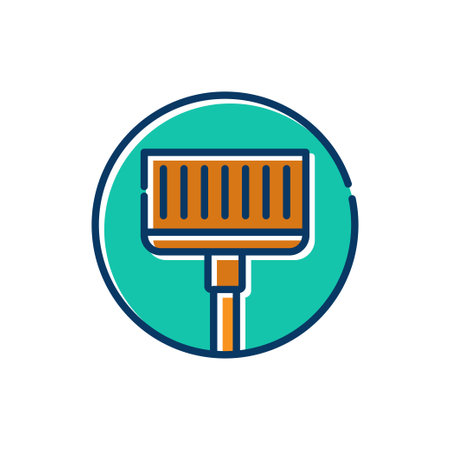 cleaner lineal color icon, home wash. cleaning house. simple design editable. Design template vectorのイラスト素材