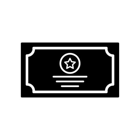 Charter icon. star icon, champion, winner. simple illustration. Editable stroke. Design template vectorのイラスト素材