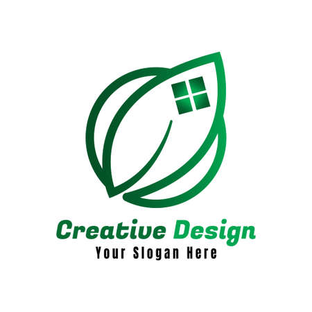 Vegan Friendly, Vegan Menu, Vegetarian Friendly. logo with modern concept. design vector Illustration.のイラスト素材