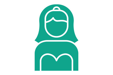 bride icon. icon related to wedding. solid icon style. wedding element illustrationのイラスト素材
