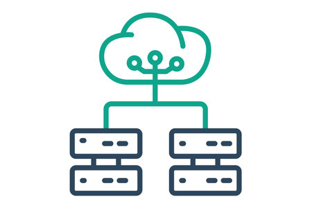 Big data icon. icon related to analyze. line icon style. data analytics elements vector illustration