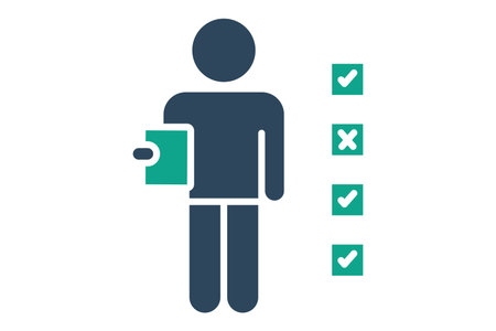 Accountability icon. solid icon style. icon related to charity. donation elements vector illustrationのイラスト素材