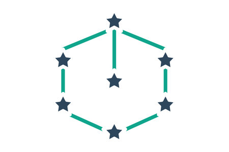 Connection icon. solid icon style. icon related to branding. business elements vector illustrationのイラスト素材