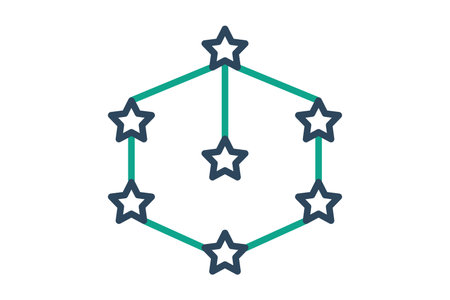 Connection icon. line icon style. icon related to branding. business elements vector illustrationのイラスト素材