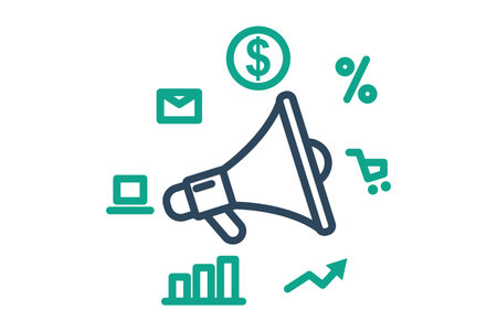 Marketing icon. line icon style. icon related to branding. business elements vector illustrationのイラスト素材