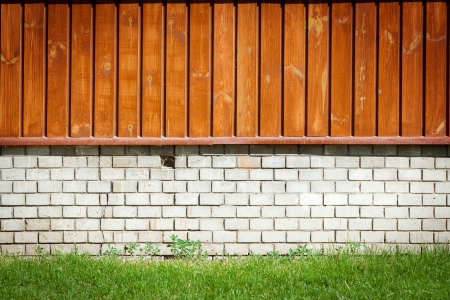 Urban grungy street wall, may be used as background or textureの写真素材