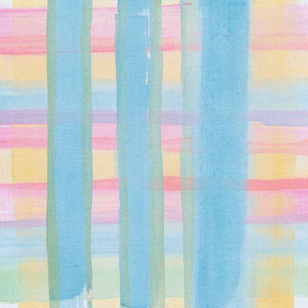 Abstract watercolor painting scanned in high resolution with ruff paper texture. Design element.の写真素材