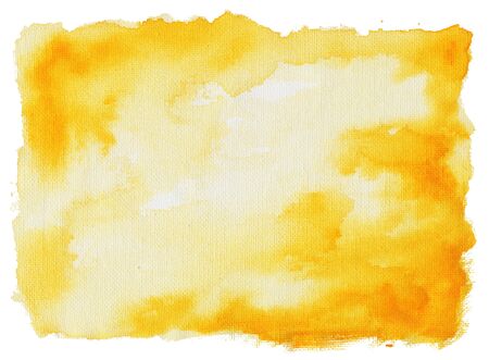 Isolated watercolor on canvas background, hand painted.の写真素材