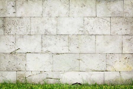 Urban grungy street wall, may be used as background or textureの写真素材
