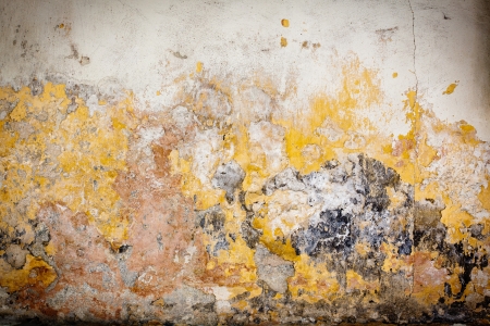 Urban grungy street wall, may be used as background or textureの写真素材