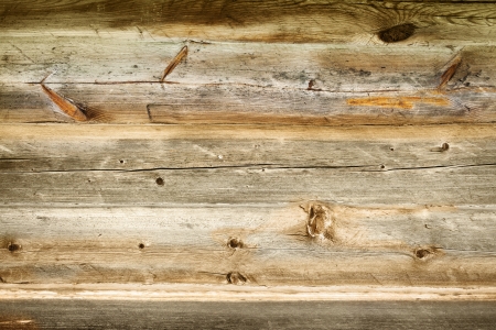 Close-up of a wooden wall with high detailの写真素材