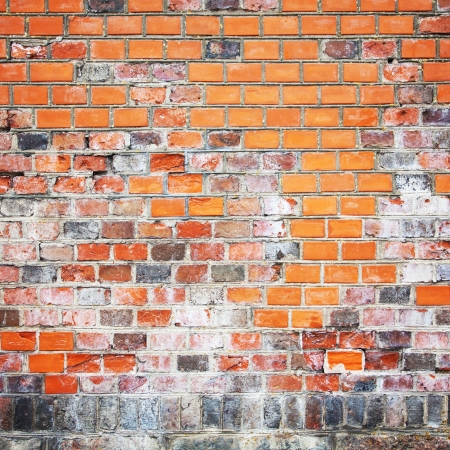 Urban grungy street wall, may be used as background or textureの写真素材
