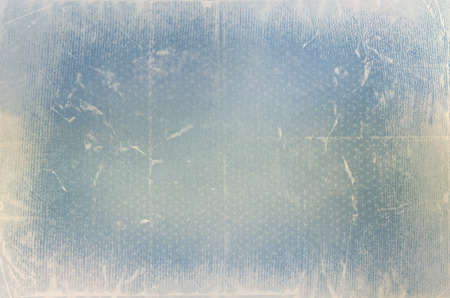 Grunge blue creased and scratched  background, design elementの写真素材