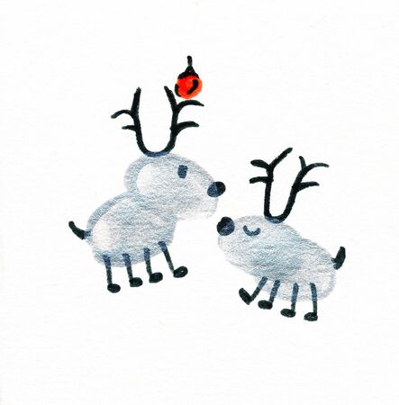Christmas doodle, for holiday season designsの写真素材