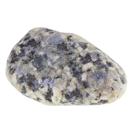 Isolated close-up of a rockの写真素材