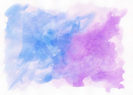 Abstract watercolor painting scanned in high resolution. Design element.の写真素材