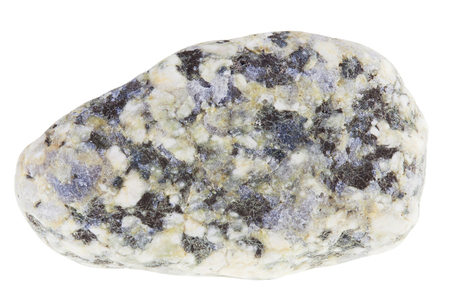 Isolated close-up of a rockの写真素材