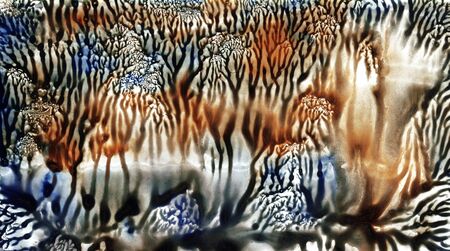 Abstract watercolor painting. Design element.の写真素材