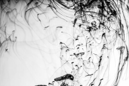 Ink in water, motion, great for designの写真素材