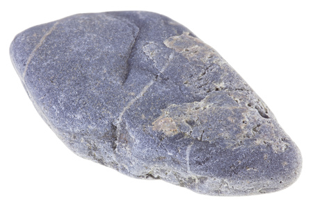Isolated close-up of a rockの写真素材