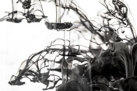 Ink in water, motion, great for designの写真素材