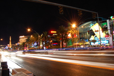 Traffic in Las Vegasのeditorial素材
