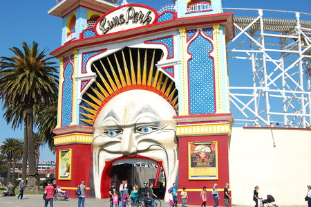 Luna Park Melbourneのeditorial素材