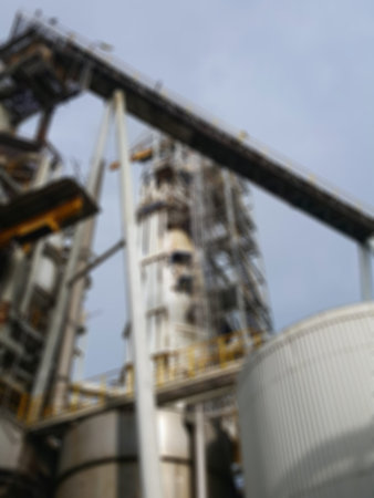 Abstrack blurred background image for factory