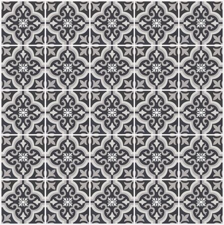 Decorative pattern design for Tiles pattern , wallpaper pattern,surface texturesのイラスト素材