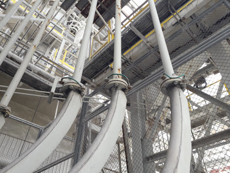 Valves and electric equipment dirty affect from dust and heat  environment  in old factory