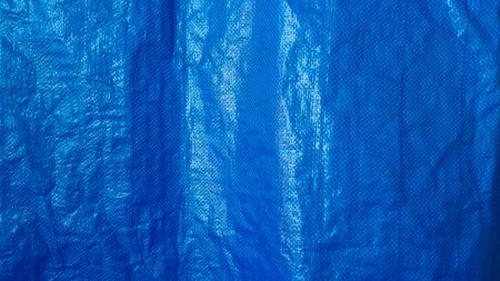Blue shiny skin taxture on wall and taxture detail of surface is abstract backgroundの写真素材