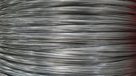 Small silver wire Rams placed transversely , abstract background