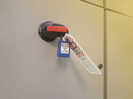 Lock out & Tag out , Lockout station,machine - specific lockout devices and safety first point