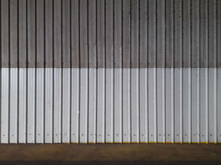 gray old metal sheet backgroundの写真素材