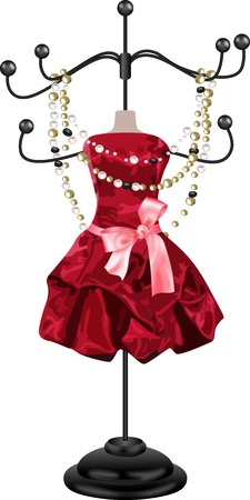 Jewelry hangerのイラスト素材