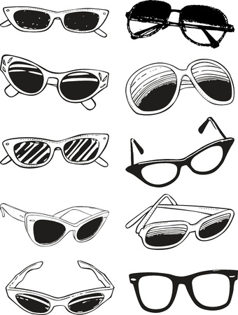 Glassesのイラスト素材