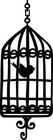 Bird Cageのイラスト素材