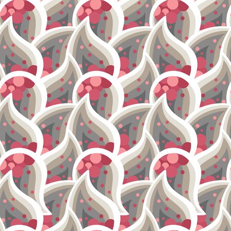 Abstract seamless pattern ornament backgroundのイラスト素材