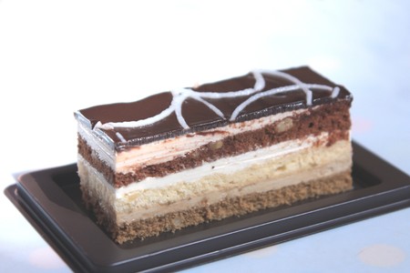 Pitachio-chocolate  cakeの写真素材