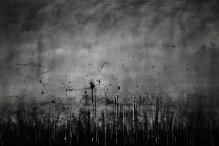 grunge background with space for text or image, black and whiteの素材