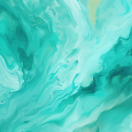 Marbled blue abstract background. Liquid marble ink pattern. Vector illustrationの素材