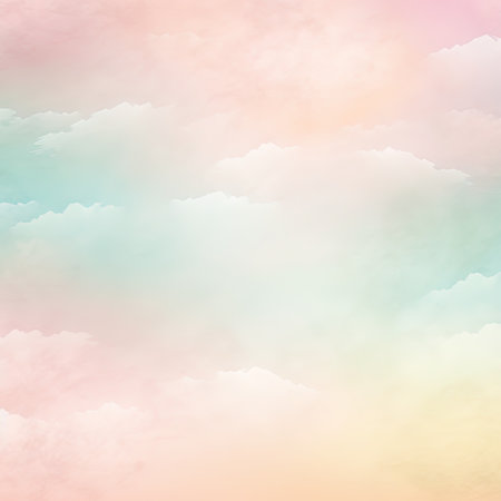 sweet color pastel background with soft cloud and sky, nature abstract backgroundの素材