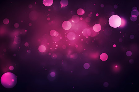 Purple bokeh abstract light background. Christmas and New Year concept.の素材