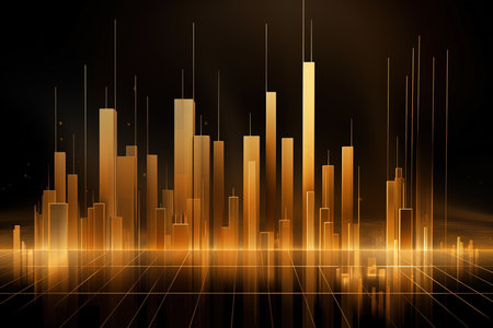 Futuristic technology background. Futuristic interface. Vector illustration.の素材