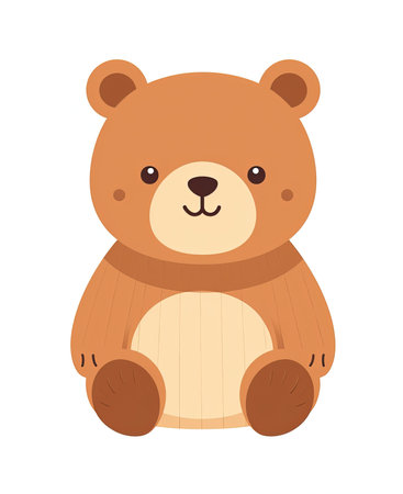 cute bear animal isolated icon vector illustration designicon vector illustration designの素材