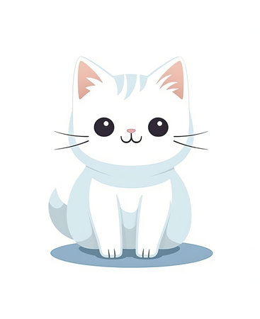 cute cat animal isolated icon vector illustration designicon vector illustration designの素材