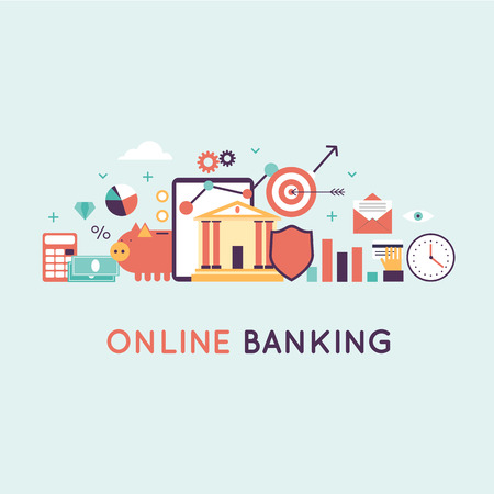 On Line Banking On Line Payment Time Is Money Statistics And