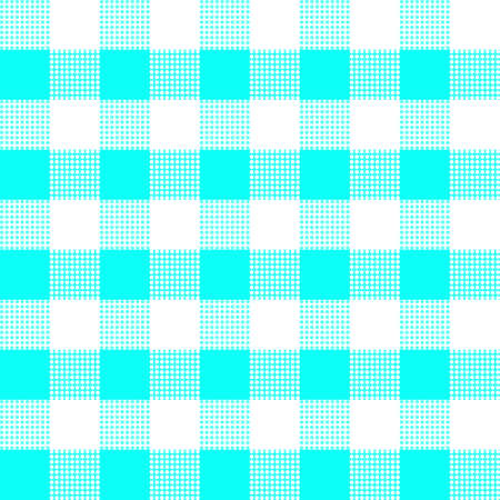 Seamless pattern with plaid fabric textile color fashion clothes abstract background texture mosaic pixels wallpaper decoration digital art vector illustration EPS10のイラスト素材