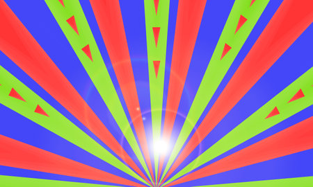 Abstract background texture bright shiny ray sunburst explosion festival season wallpaper backdrop web poster template textile pattern seamless vector illustrationの写真素材