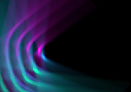 Abstract background light wave vibration rays digital connect network communication graphic design...